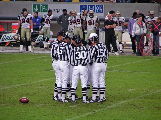 Despite having qualified candidates, the NFL is lacking female referees. 
