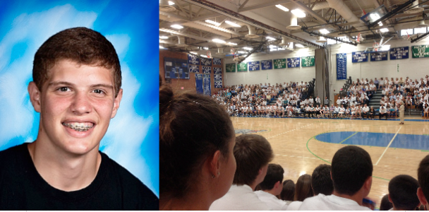 Students, staff and family members gathered in the CHS auditorium at 7 p.m. May 21 to remember sophomore Evan Rosenstock.