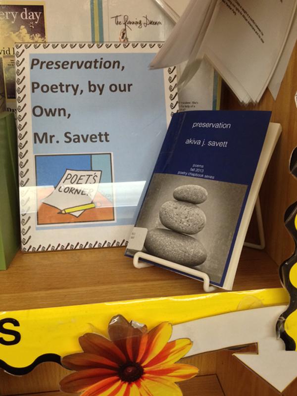 Savett shares poetry