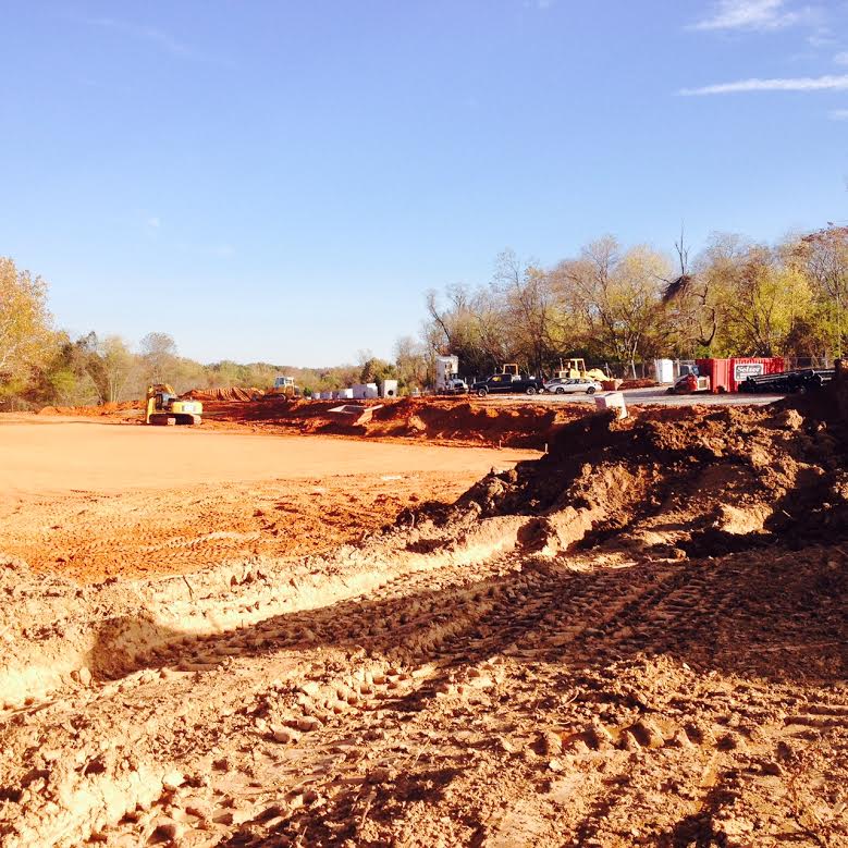 The site for the interpretive playground is currently under construction in the Greenbriar Local Park and is expected to open in Fall 2015.