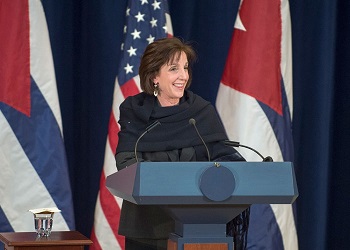 Roberta Jacobson, senior Gil Jacobsons mother, serves as the Assistant Secretary of State for Western Hemisphere Affairs.