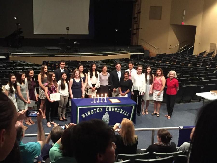 Juniors Inducted into NHS