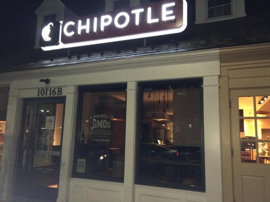 Chipotle partnered with delivery service Postmates, but does not yet deliver to the Potomac area.