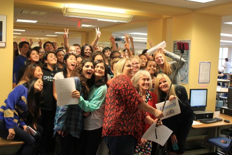 CHS takes a selfie that shatters the record books