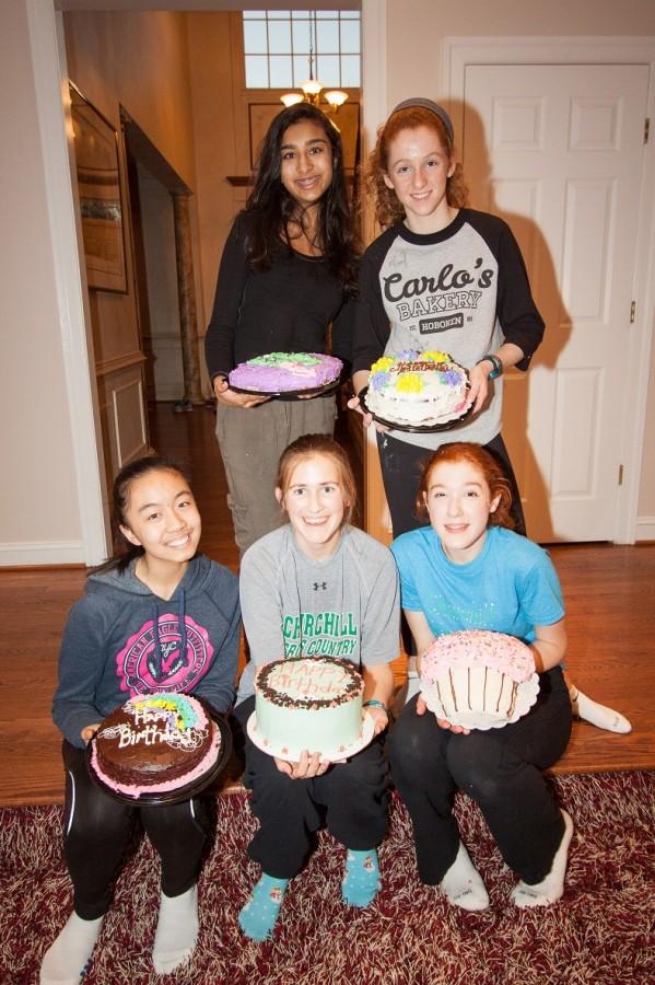 CHS sophomores in BC4F bake and deliver birthday cakes to those who can’t afford them.