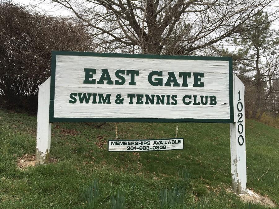 The proposed cell tower would be built on the East Gate Swim and Tennis Club’s land. Revenue from the tower would be used to keep the club open. 