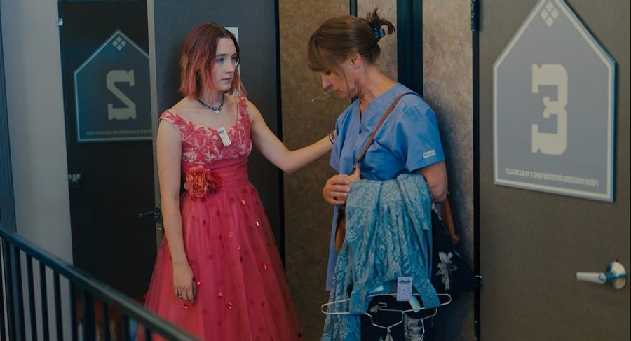 Lady Bird and her mother have a poignant heart-to-heart in this scene from Lady Bird, which is a critically acclaimed, Oscar nominated film.