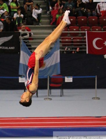 Senior represents USA in World Trampoline Championships