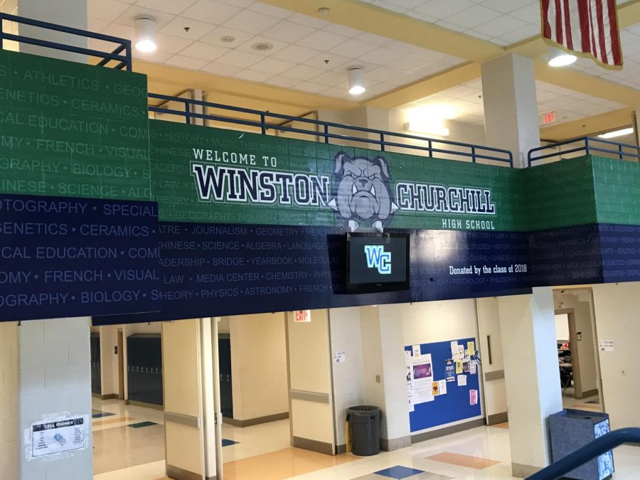 The Class of 2018 donated the CHS logo painting for the bulldog lobby as a senior gift. Its just one of the many changes accompanied by the 2018-2019 school year.