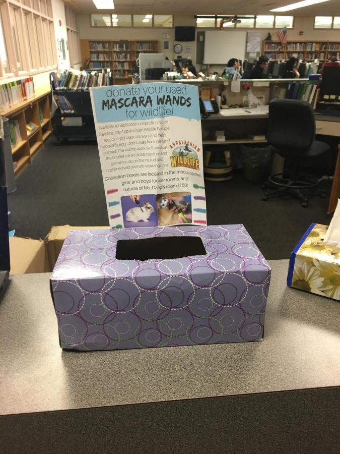 WCHS+students+should+consider+helping+out+the+Junior+Civitan+club+by+putting+mascara+wands+in+this+donation+bin.