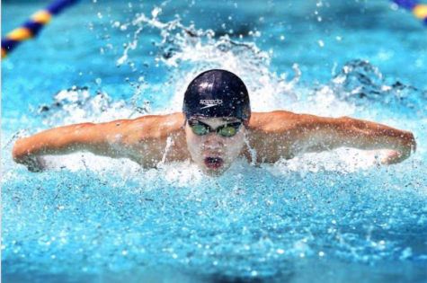 Senior Noah Rutberg has been swimming since he was nine years old, and now he has qualified for the 2020 Olympic Trials.