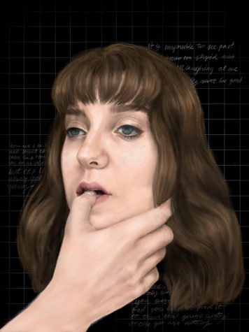 For junior Ruby Howard, creating art, like this self portrait, has always been one of her passions.