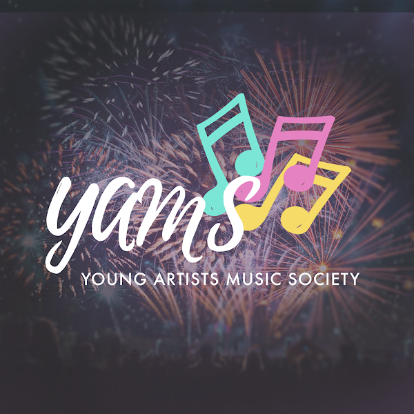 The Young Artists Music Societys logo on their website. YAMS is a student-led group that aims to spread greater access to music education.