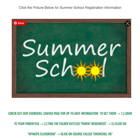 WCHS has its own specialized summer program that students can find on the WCHS website to access any opportunities and frequently asked questions they might need answers to.