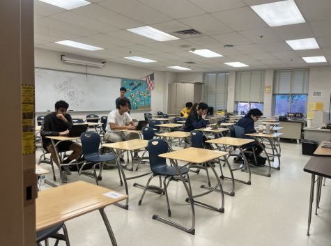 WCHS students diligently work during their classes. Although time consuming, this work does not benefit them the way it should as MCPS’ rules and standards do not truly prepare students for college. 