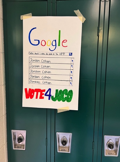 Election posters have been put up across WCHS hallways in recent weeks, as student government elections start at the end of the school year.