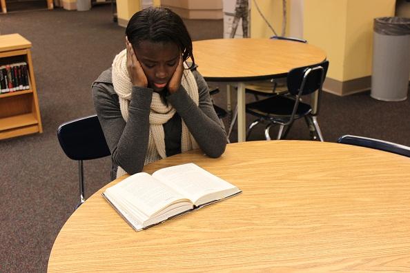 Shh! Socializing students disrupt media center