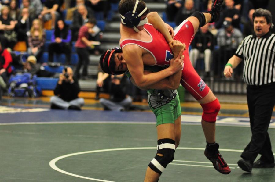 Sophomore Hunter Sutton will compete in State Championships again this year. Sutton won for his weight class as a freshman last year.