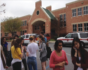 Auditorium fire shows student and teacher preparedness