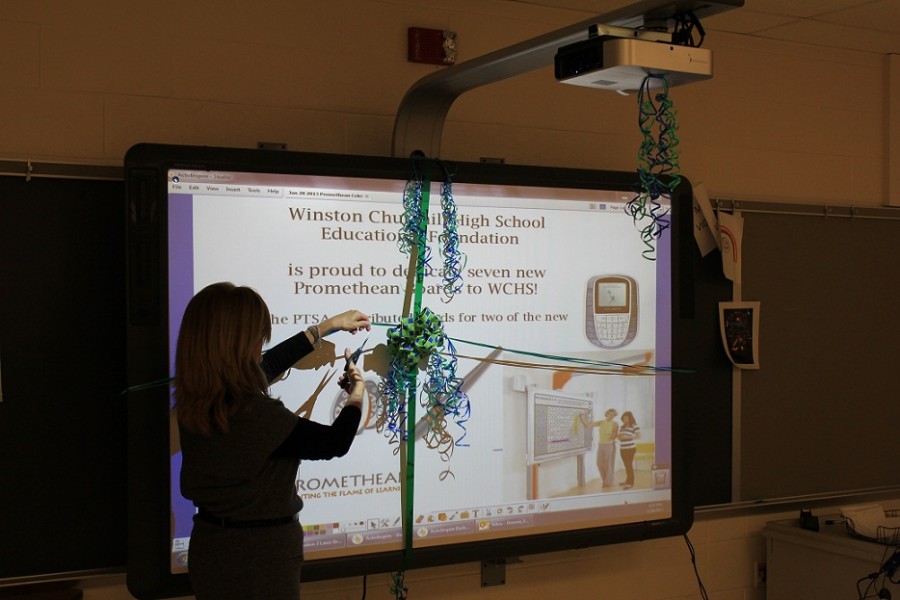 New Promethean boards grace CHS classrooms