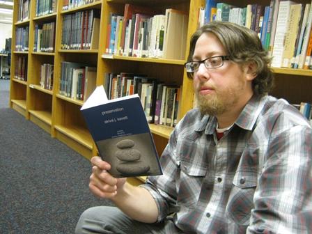 Preservation is a collection of the poetry Savett has
been writing in his spare time for the past 15 years. The poem, “Fire Drill,” (below) is inspired by CHS students.