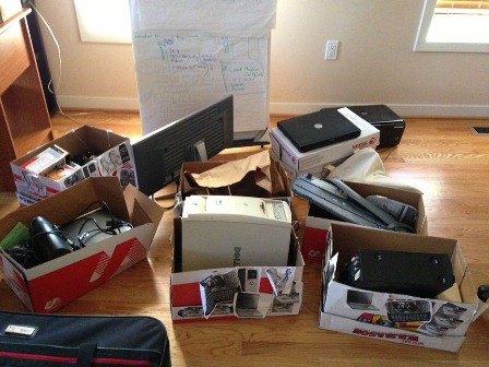 Civitans Club sponsors used electronics drive 