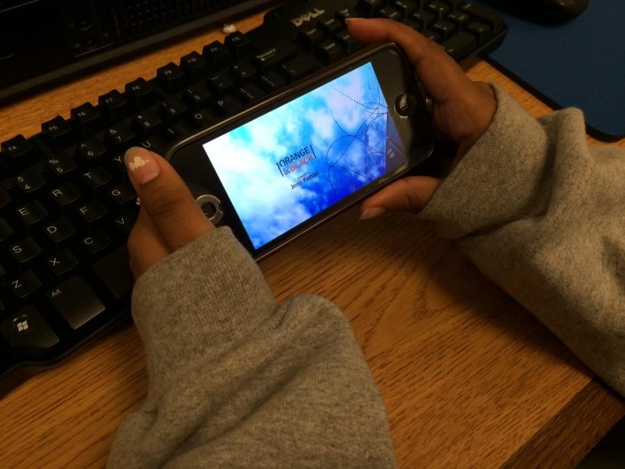 Students Watch New Show, Orange is the New Black