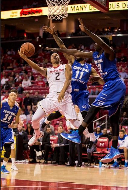 Point guard Melo Trimble has helped the Terrapins to an 8-1 start. 