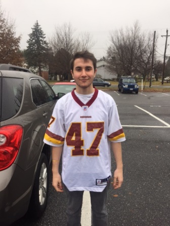 Many Redskins fans are dissapointed with quaterback Robert Griffin III and refuse to wear his jersey, like senior Gregorio Zimmerman.
