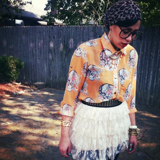 Court case plaintiff Samantha Elauf posts pictures on her public blog, showing her unique sense of style while wearing her hijab.