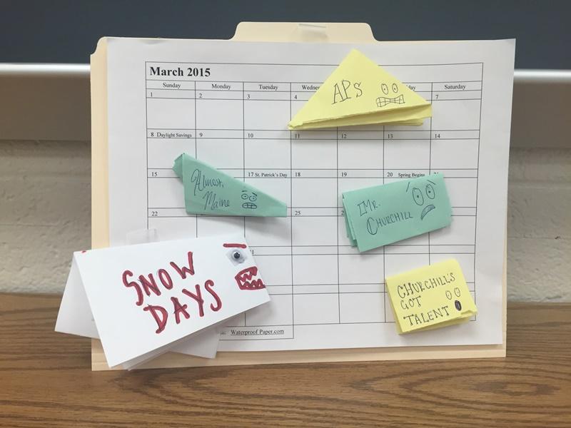 Snow days ate up time and caused cancellations of traditional school events.