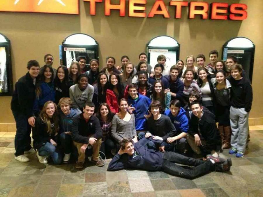 A+group+of+CHS+students+saw+every+Hunger+Games+Premiere+together.
