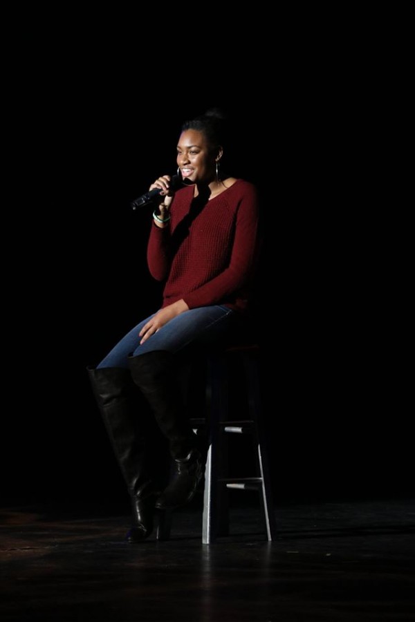 Senior Kennedy Gray had never sung solo in front of her peers before the CHS’ Got Talent Competition Dec. 2. Gray was inspired to sing by her grandmother who encouraged her to get over her stage fright.