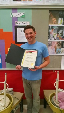 Art Teacher Wins Award