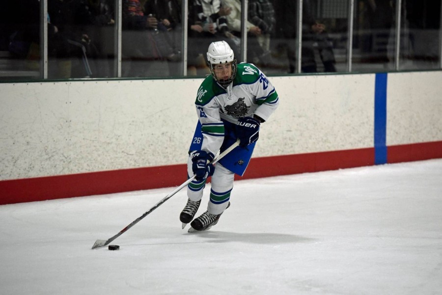 Senior Philip Satin, who has been skating since he was 3, has two state championship victories under his belt.