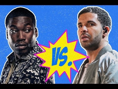 Meek Mill (left) and Drake (right) are both hip-hop artists who have had a long history of verbal spats with one another via their music.