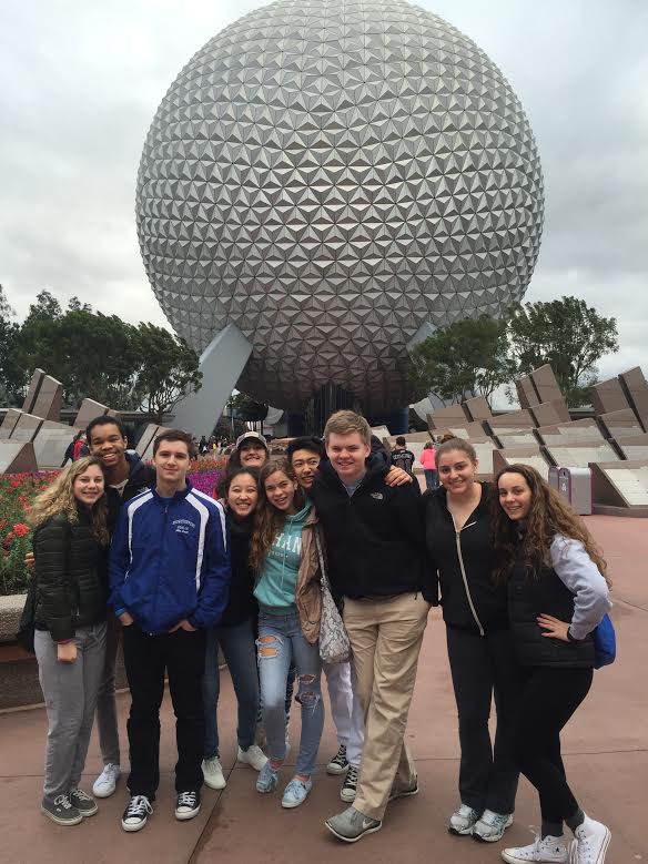 Chorus Department visits Epcot.