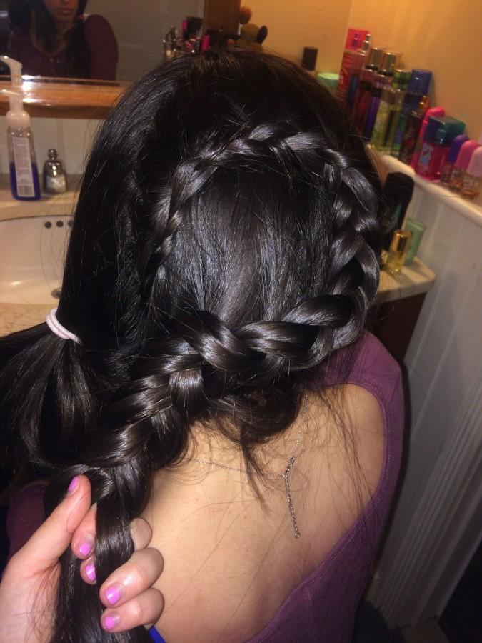 One of the many hairstyles, one can wear for any occasion.