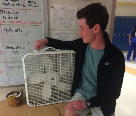 Lack of Air Conditioning at CHS Causes Discomfort Among Students
