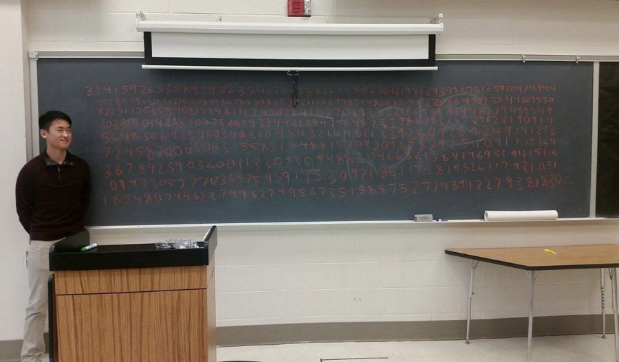 Mu Alpha Theta Celebrates Pi Day