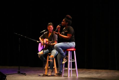 Student Art Spotlight: Precious Melchizedek and Calissa Park