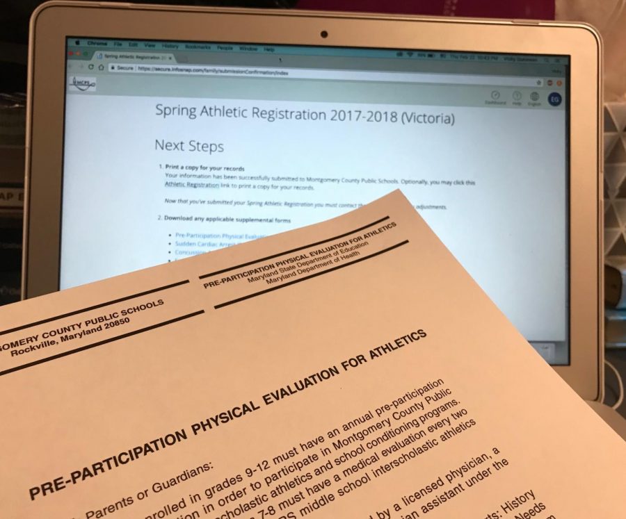 The online registration system will allow students to easily access forms while helping coaches keep track of their players needs. 