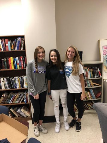 WCHS Poms serve coffee to spirited teachers