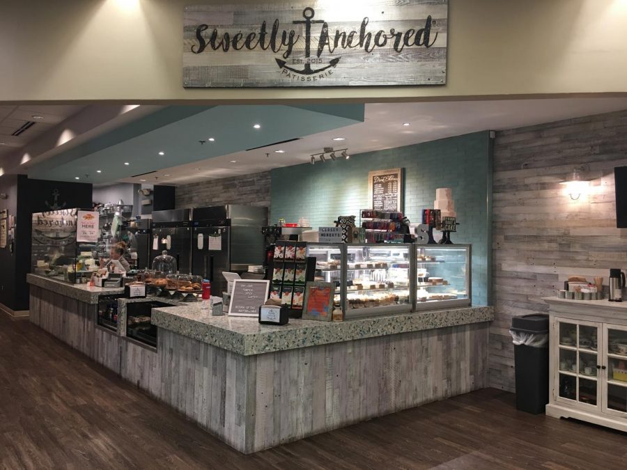 Sweetly Anchored has recently opened in Cabin John Shopping Center and is the perfect place to stop in and enjoy all different kinds of baked goods.