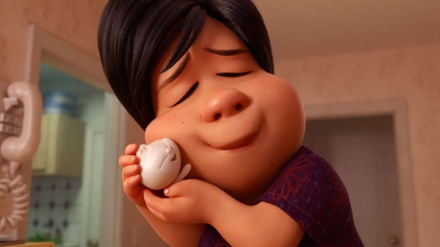  the Oscar award winning short film, Bao, is depicted of a the mother with her baby dumpling. 