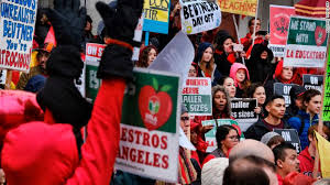 Teachers across the nation organize various strikes, hoping to create change within the education system.