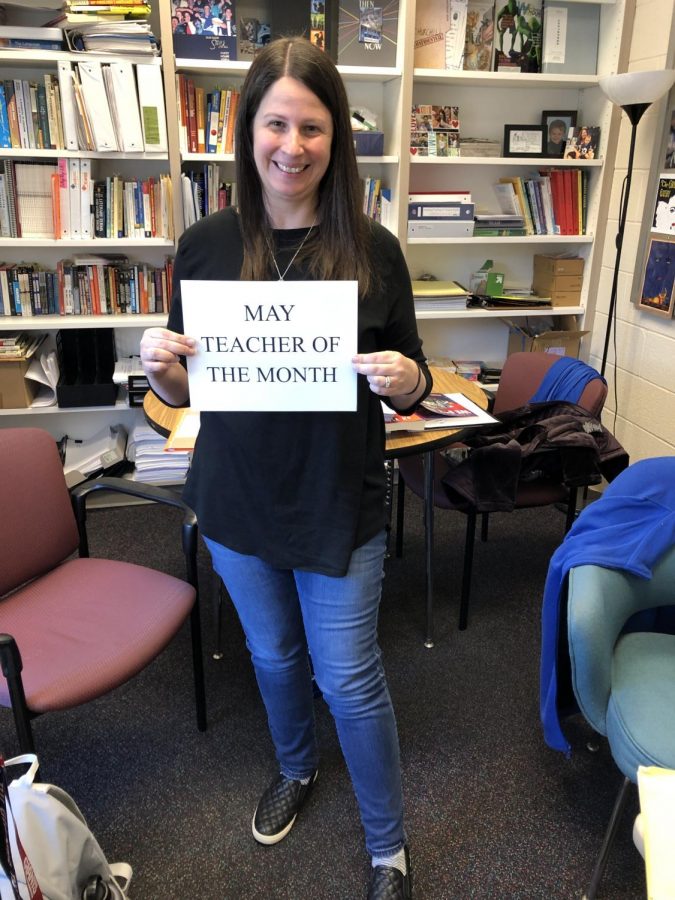 Jennifer Miller is the head of the English department and has loved English since she was a kid.