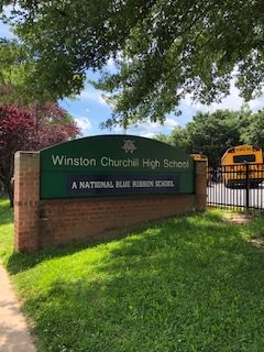 Winston Churchill High School has prided itself for many years on being one of the best, with their national blue ribbon ranking being displayed in front of the school.