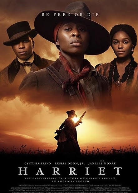 This is the movie poster of the autobiographical film about Harriet Tubmans life. It is currently playing at the Arclight Cinemas of the Westfield Montgomery Mall.