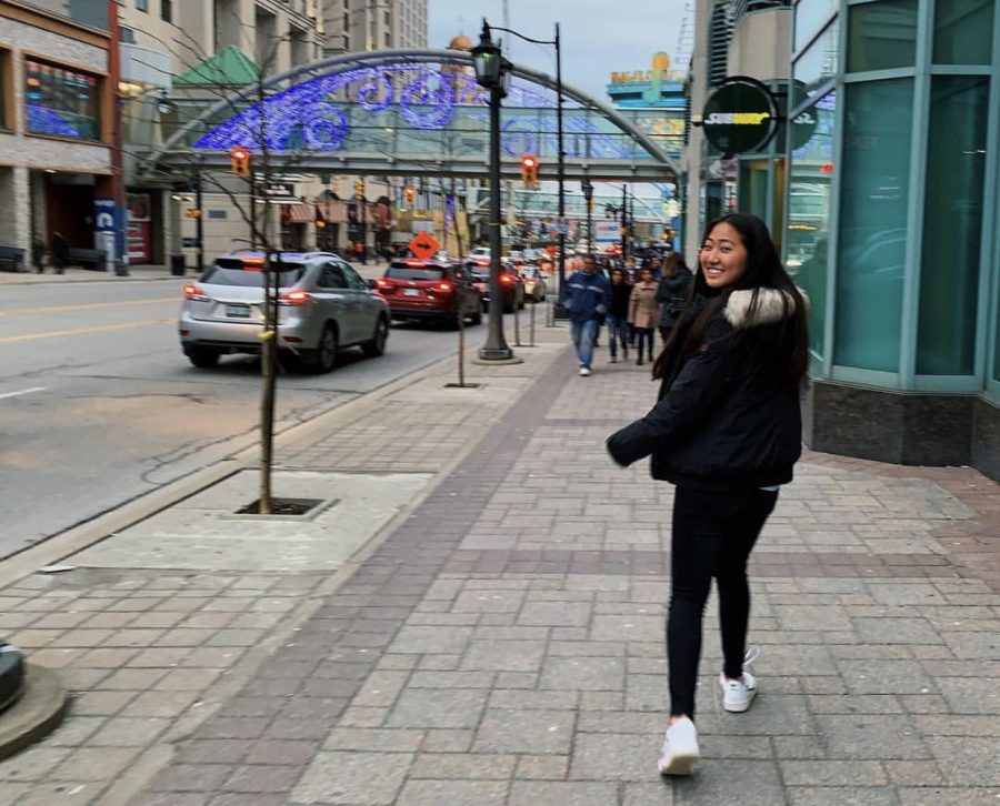 Junior Katherine Yi enjoys her winter break in Ontario, Canada. The new schedule changes allow for longer break times compared to previous years. 